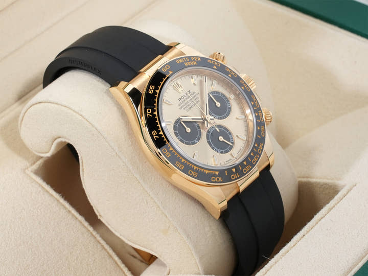 ロレックス デイトナ Ref.126518LN イエローゴールド ゴールデンxブライトブラック文字盤 中古 k32govmx
