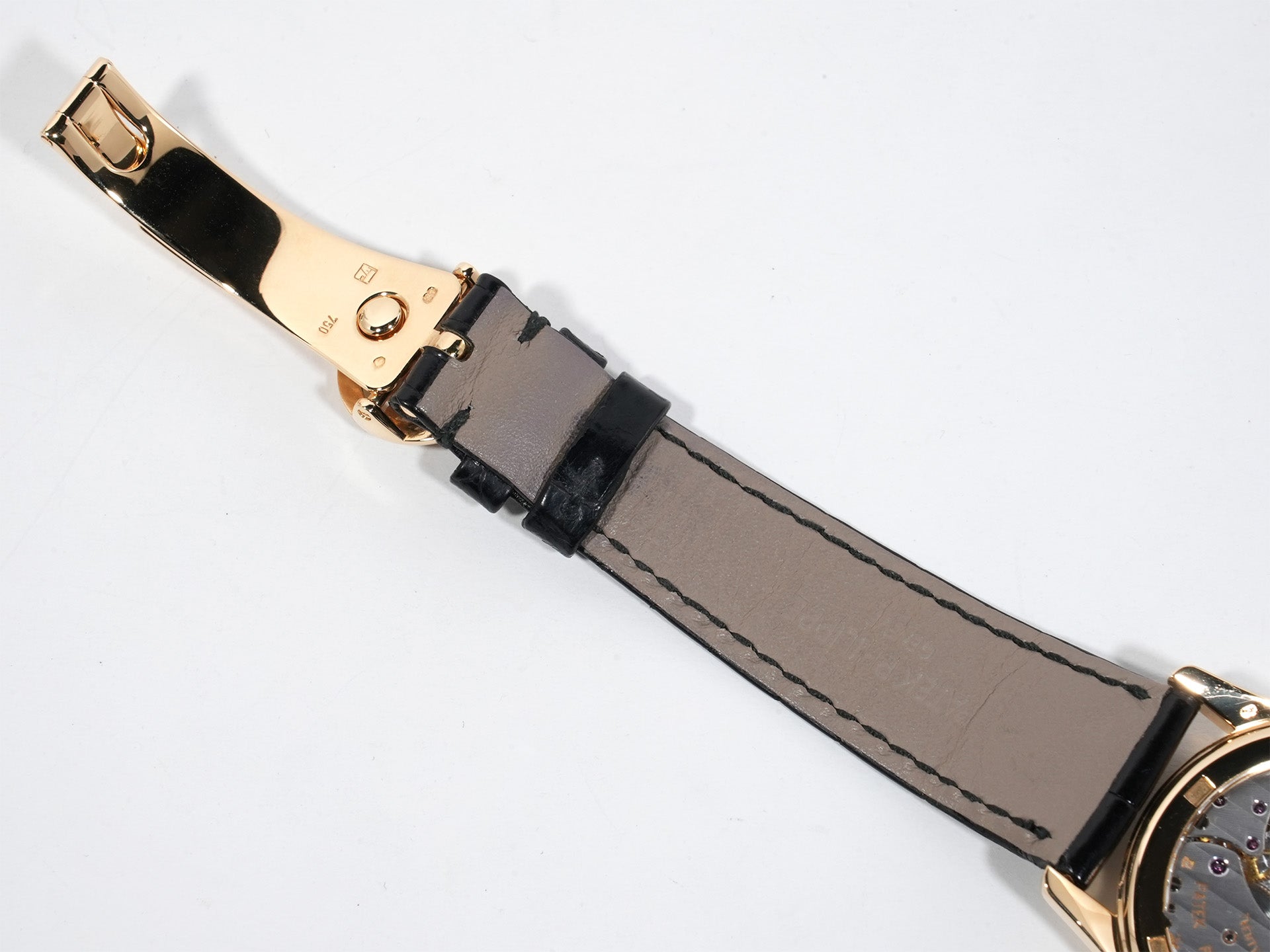 パテックフィリップ カラトラバ Ref.5000J イエローゴールド ブラック文字盤 美中古 bgkbbjz3