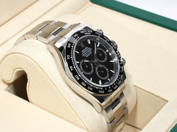 ロレックス デイトナ Ref.126500LN ステンレススチール ブラック文字盤 未使用 n8o52ziw