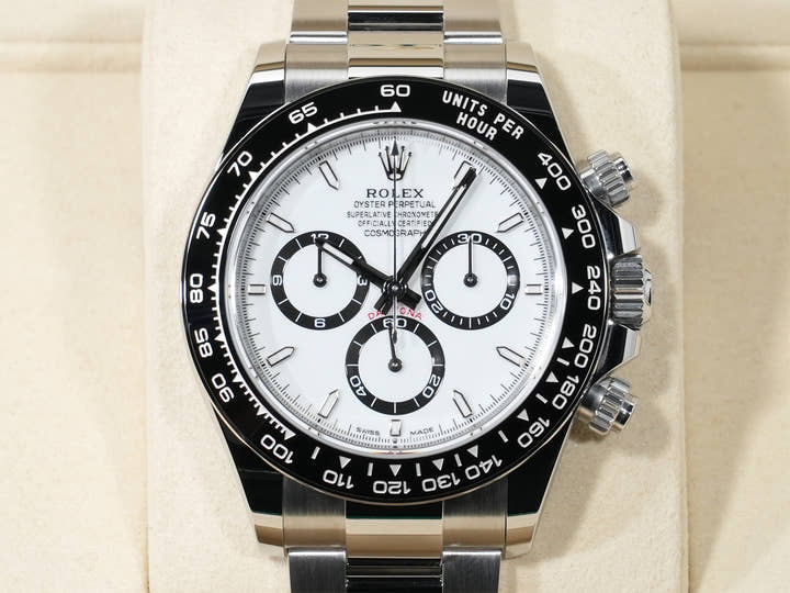 ロレックス デイトナ Ref.126500LN ステンレススチール ホワイト文字盤 未使用 t9b7qzq3