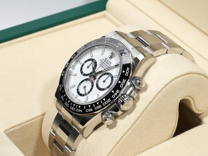 ロレックス デイトナ Ref.126500LN ステンレススチール ホワイト文字盤 未使用 t9b7qzq3