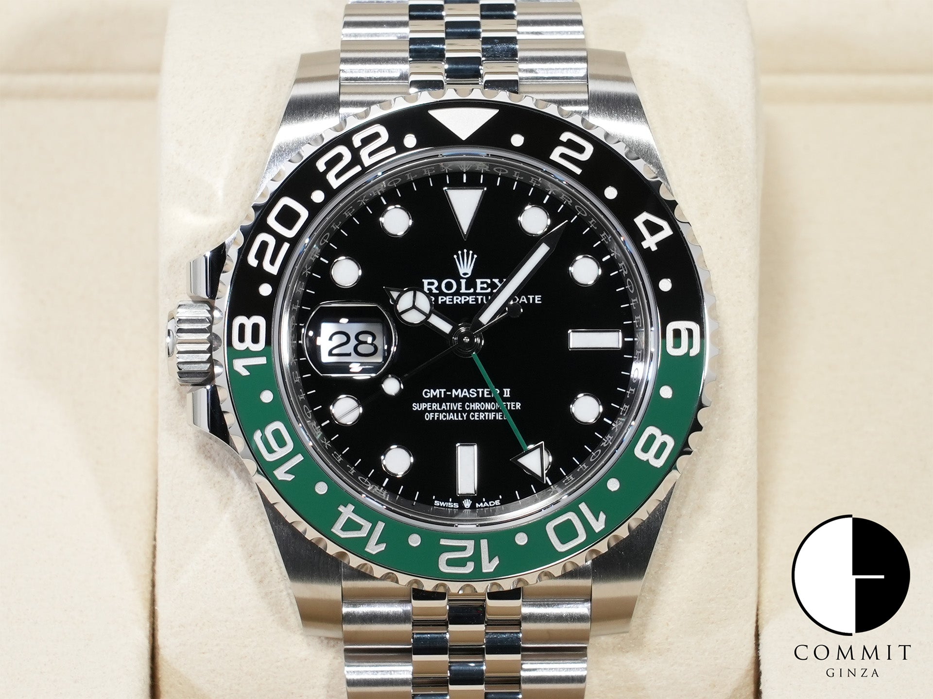 ロレックス GMTマスターII Ref.126720VTNR ステンレススチール ブラック文字盤 ジュビリーブレスレット 未使用 3teq7hbq