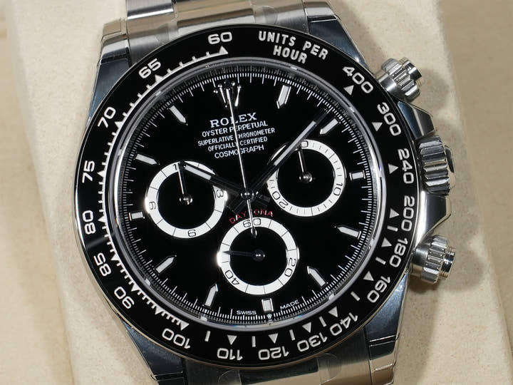ロレックス デイトナ Ref.126500LN ステンレススチール ブラック文字盤 未使用 s4tkmtci