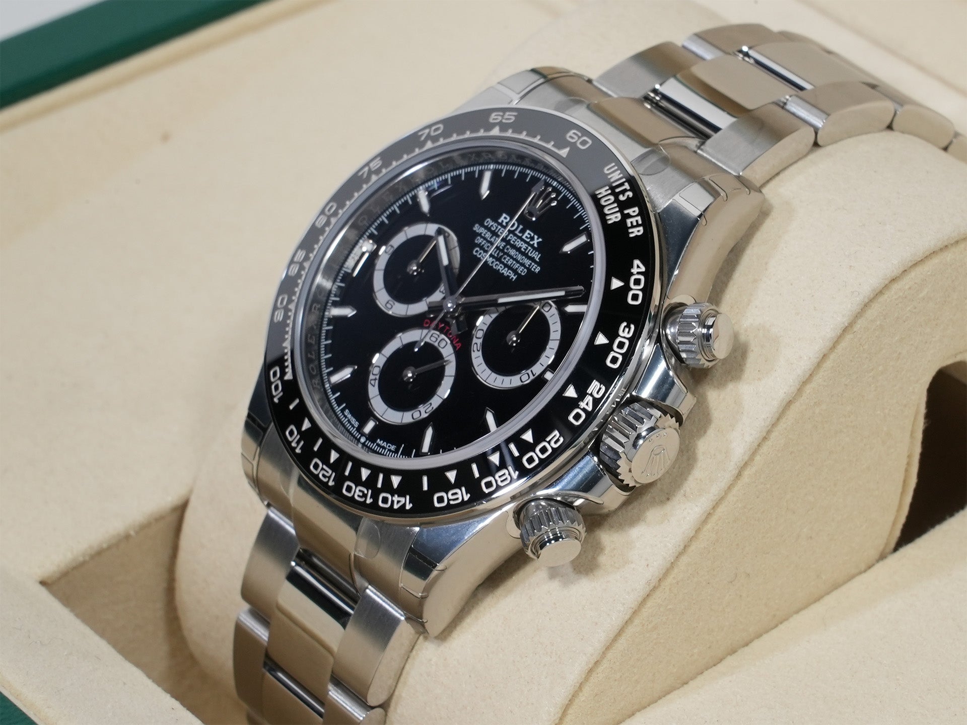 ロレックス デイトナ Ref.126500LN ステンレススチール ブラック文字盤 未使用 s4tkmtci
