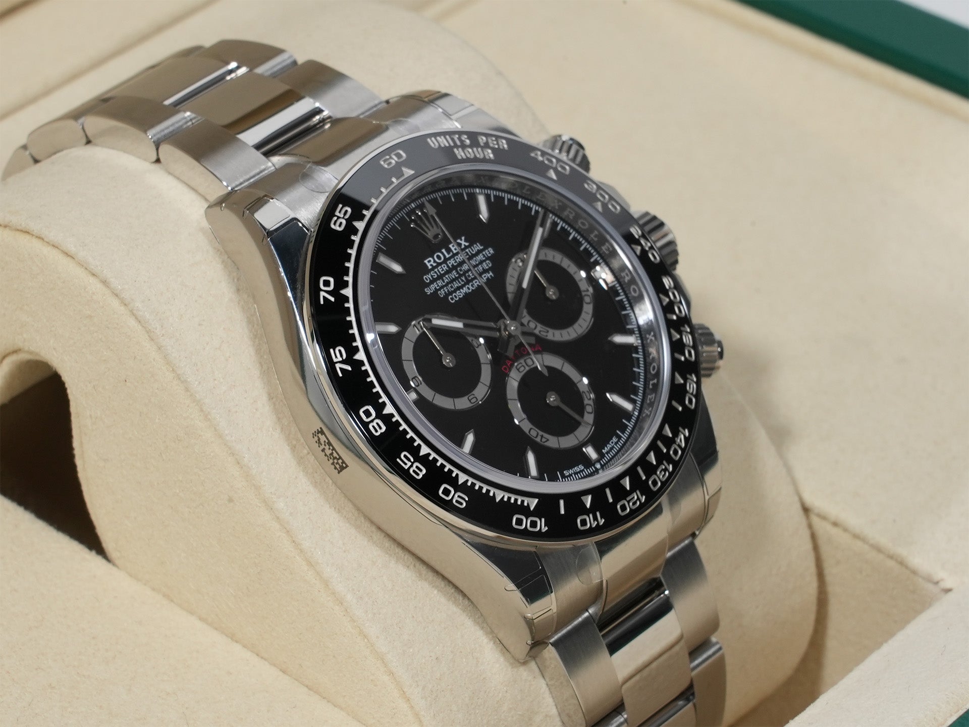 ロレックス デイトナ Ref.126500LN ステンレススチール ブラック文字盤 未使用 s4tkmtci