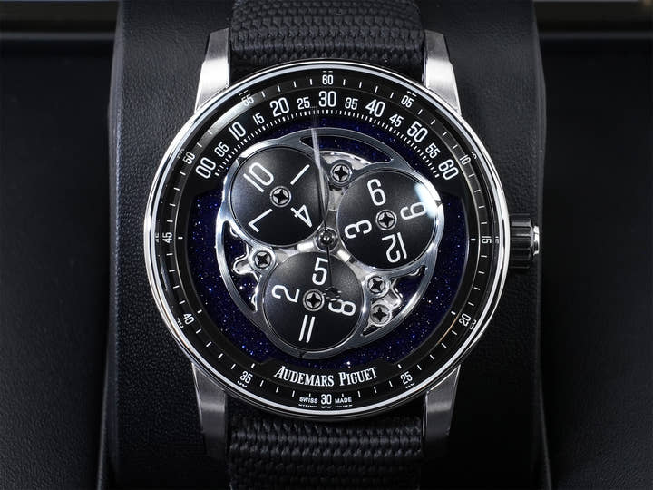 オーデマピゲ CODE 11.59 バイ オーデマ ピゲ スター ホイール Ref.15212NB.OO.A002KB.01 ホワイトゴールド/ブラックセラミック ブルーアヴェンチュリン文字盤 未使用 ju6c4vpx