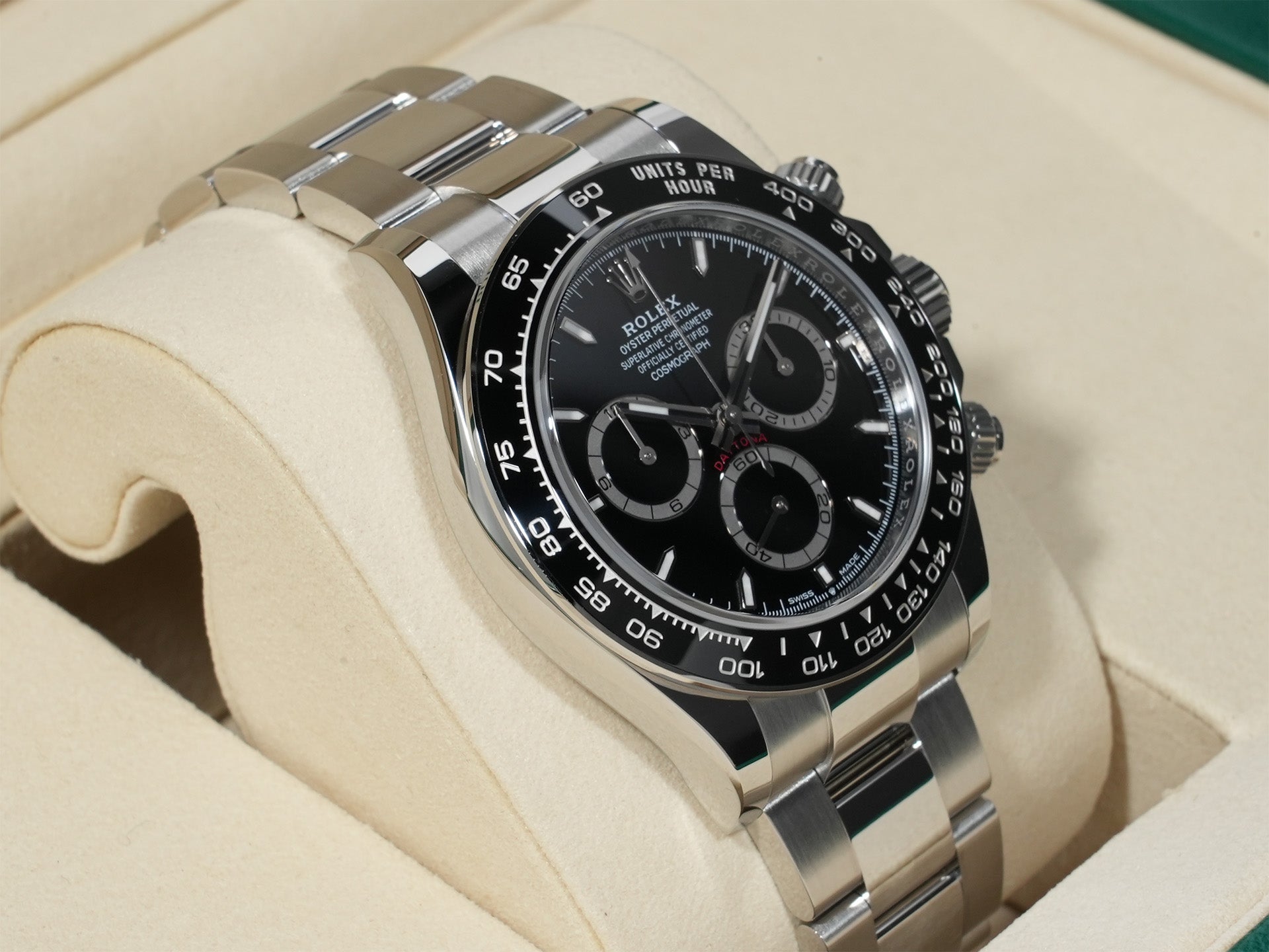 Rolex Daytona Ref. 126500LN Stainless Steel Black Dial Unused thiv2j66