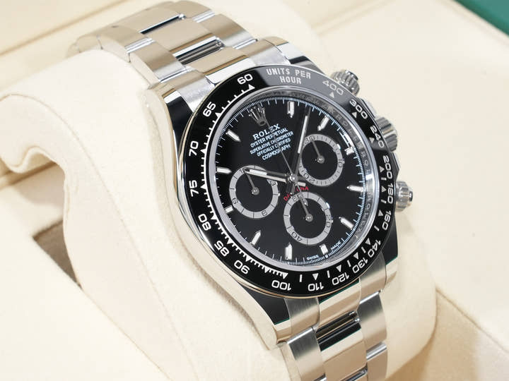 ロレックス デイトナ Ref.126500LN ステンレススチール ブラック文字盤 未使用 c5quiq28