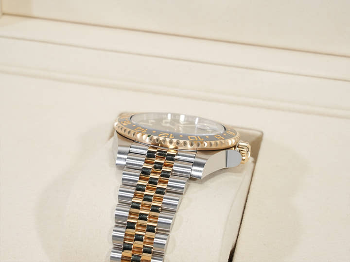 ロレックス GMTマスターII Ref.126713GRNR ステンレススチール/イエローゴールド ブラック文字盤 ジュビリーブレスレット 極美品 e3m64ce2