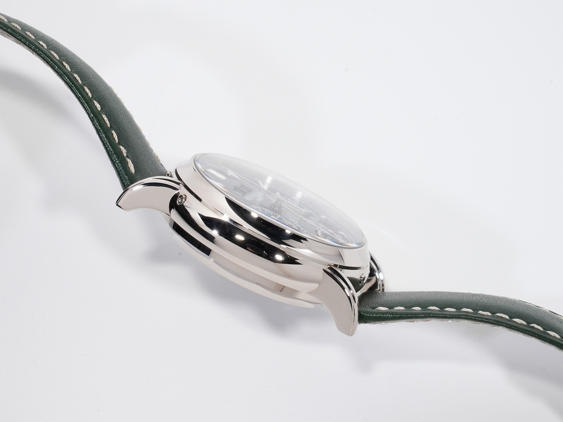 パテックフィリップ パーペチュアルカレンダー スプリットセコンド クロノグラフ Ref.5204G-001 ホワイトゴールド オリーブグリーンソレイユ文字盤 極美品 znbcu9t9