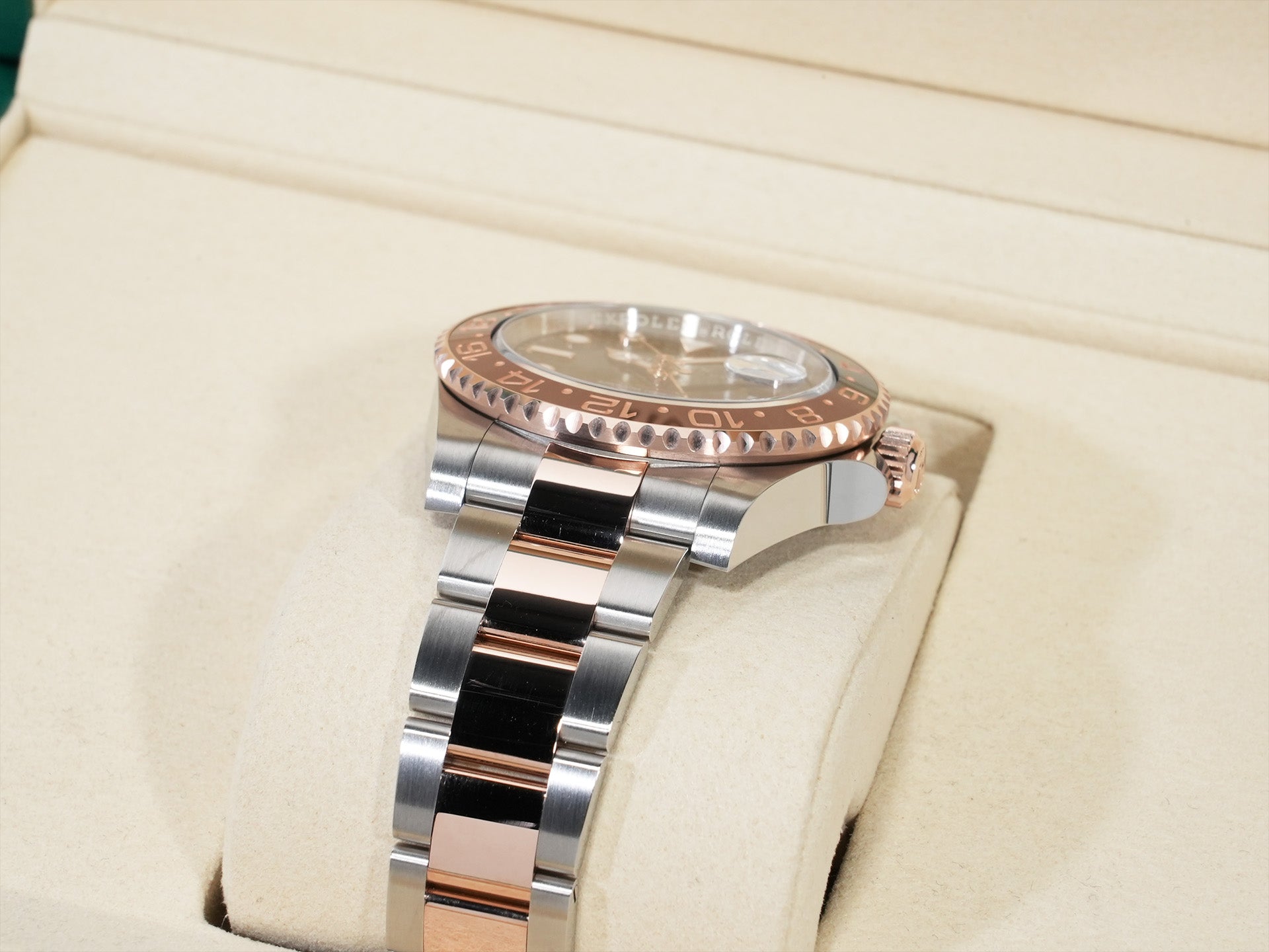 ロレックス GMTマスターII Ref.126711CHNR ステンレススチール/エバーローズゴールド ブラック文字盤 オイスターブレスレット 美品 79qr9odc