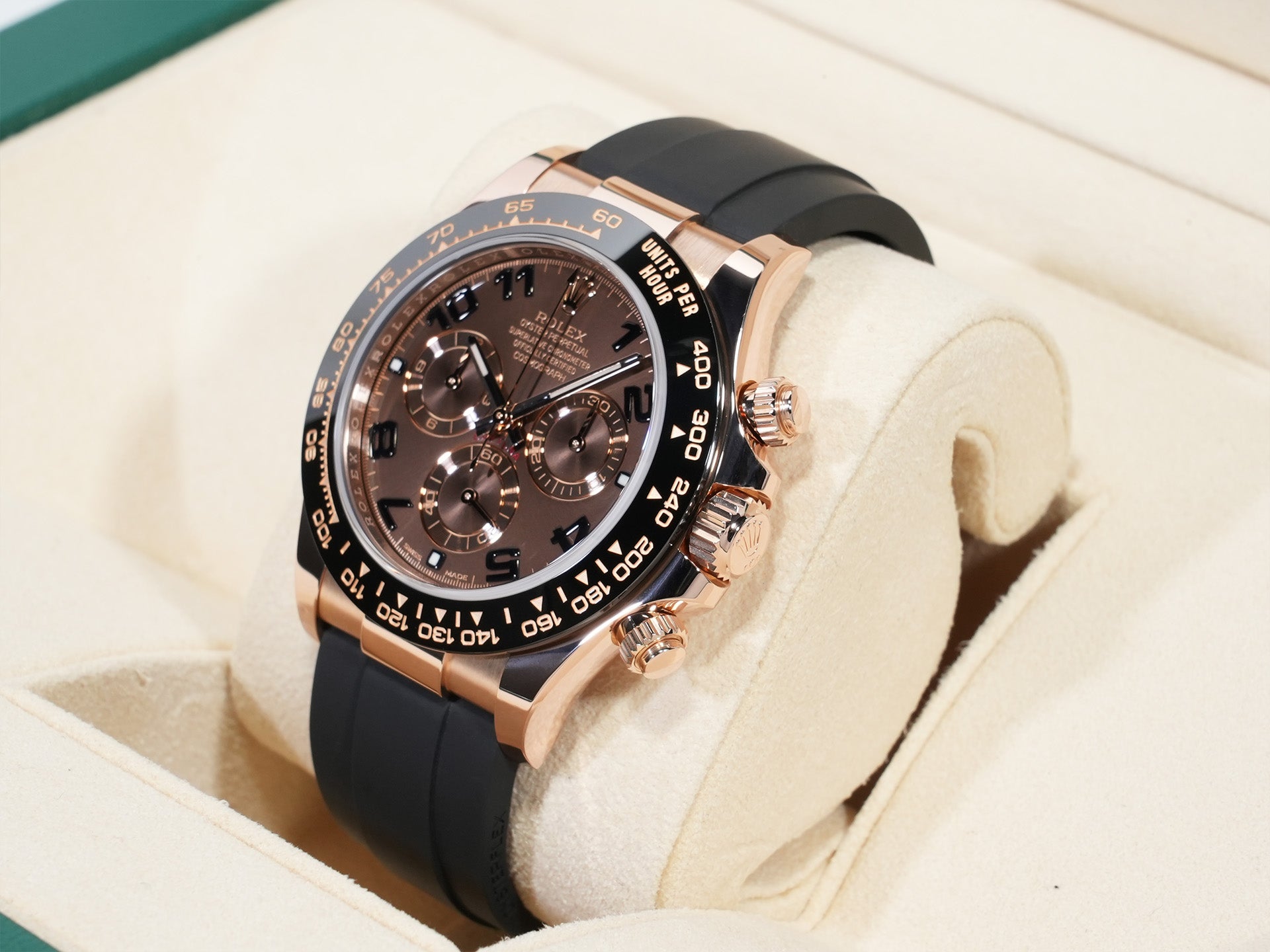 ロレックス デイトナ Ref.116515LN エバーローズゴールド チョコレートxアラビア文字盤 美品 c9ds7rxy