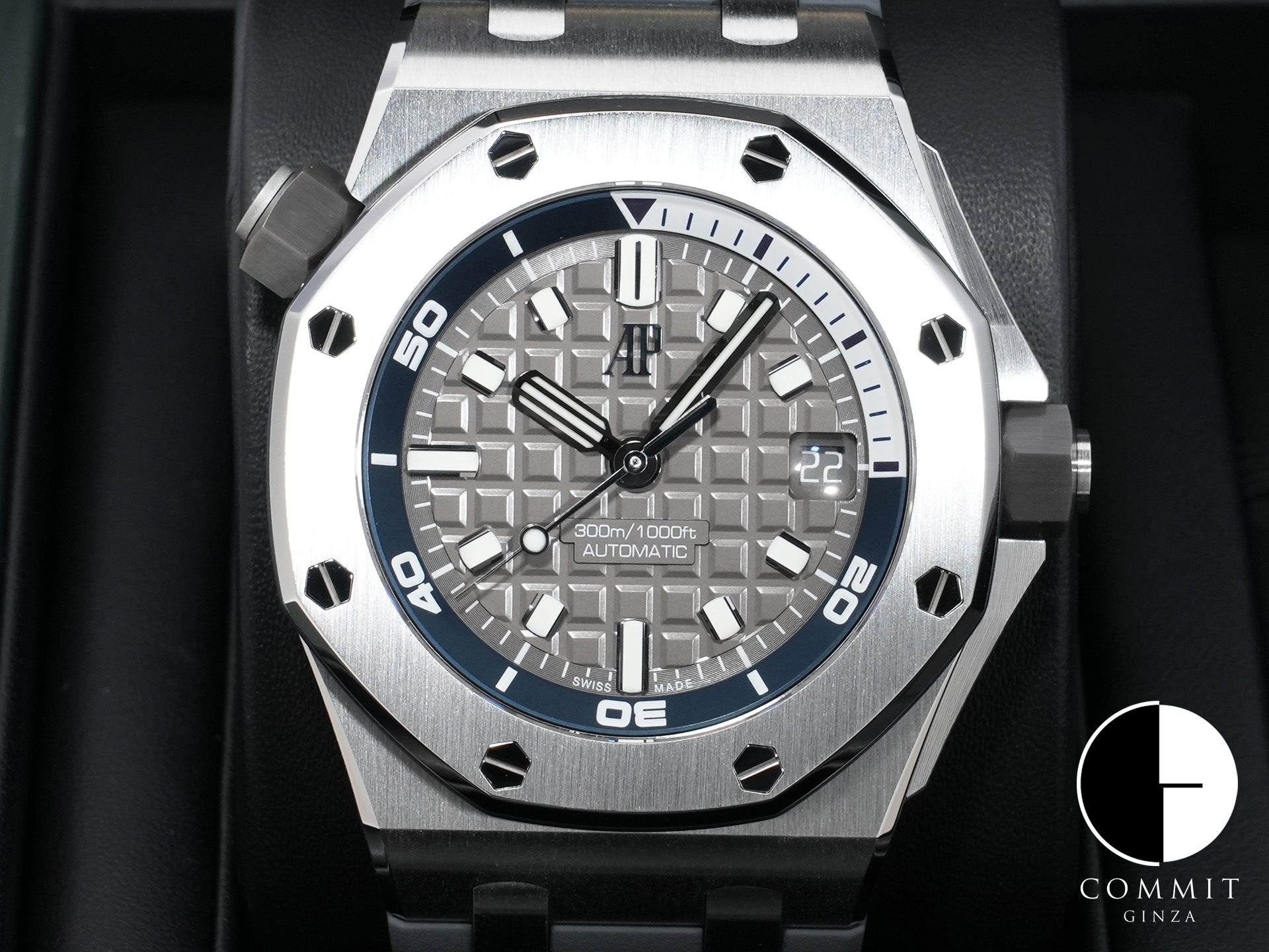 オーデマピゲ ロイヤルオーク オフショア ダイバー Ref.15720ST.OO.A009CA.01 ステンレススチール グレー文字盤 美品 g882pkfp