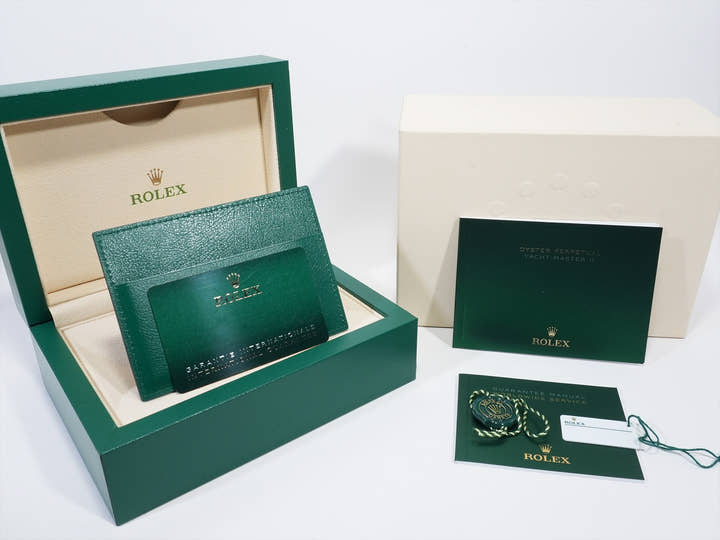 ロレックス ヨットマスターII Ref.116680 ステンレススチール ホワイト文字盤 美中古 75zfmhvm