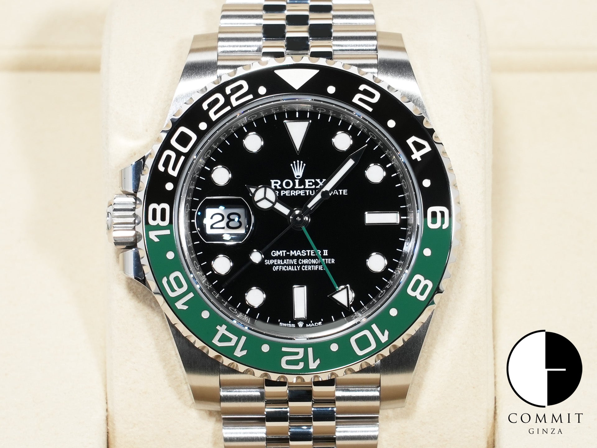 ロレックス GMTマスターII Ref.126720VTNR ステンレススチール ブラック文字盤 ジュビリーブレスレット 未使用 ue39tuc4