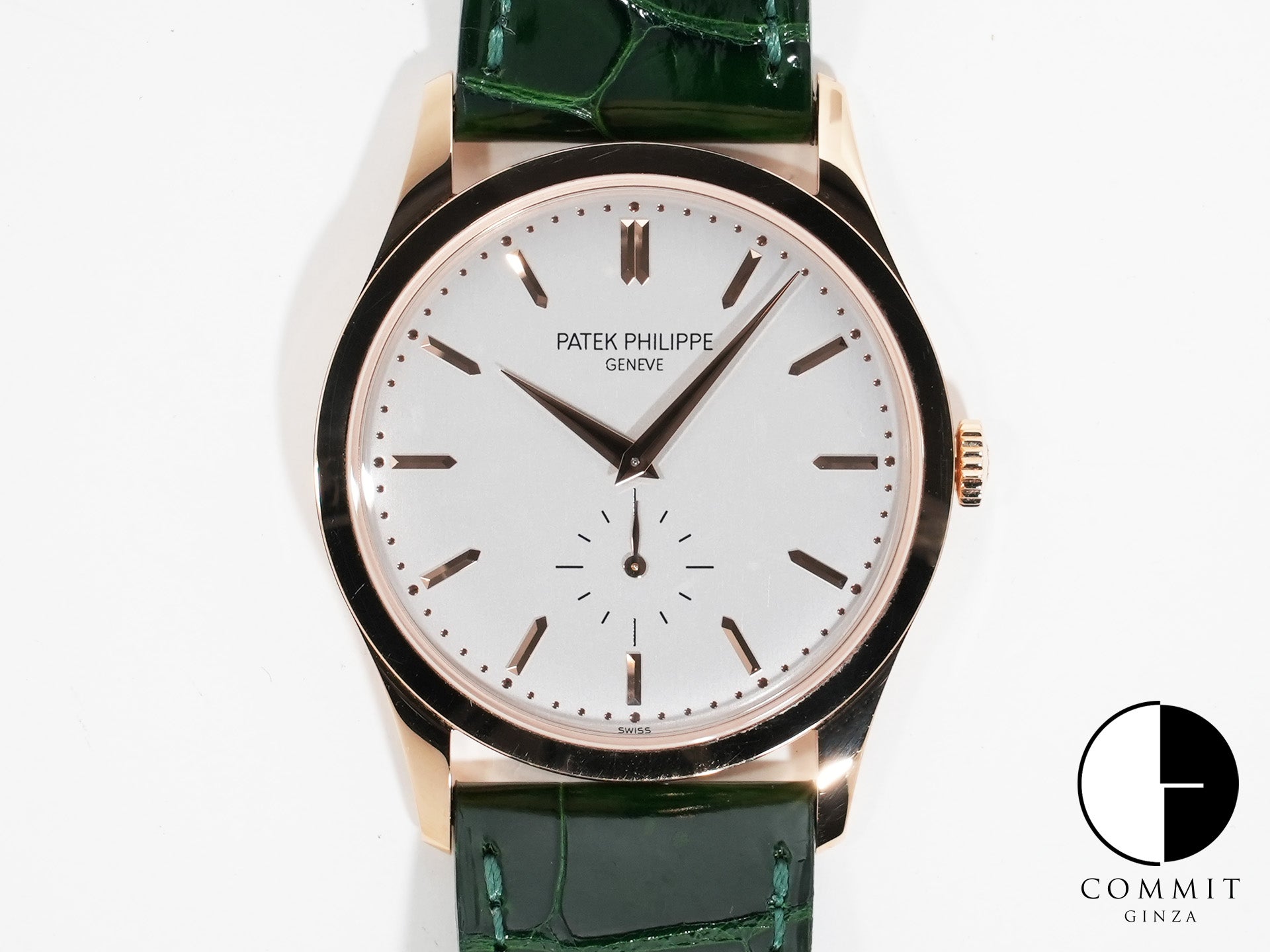 パテックフィリップ カラトラバ Ref.5196R-001 ローズゴールド シルバー文字盤 美品 m3uxbdds