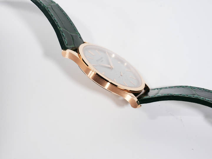 パテックフィリップ カラトラバ Ref.5196R-001 ローズゴールド シルバー文字盤 美品 m3uxbdds