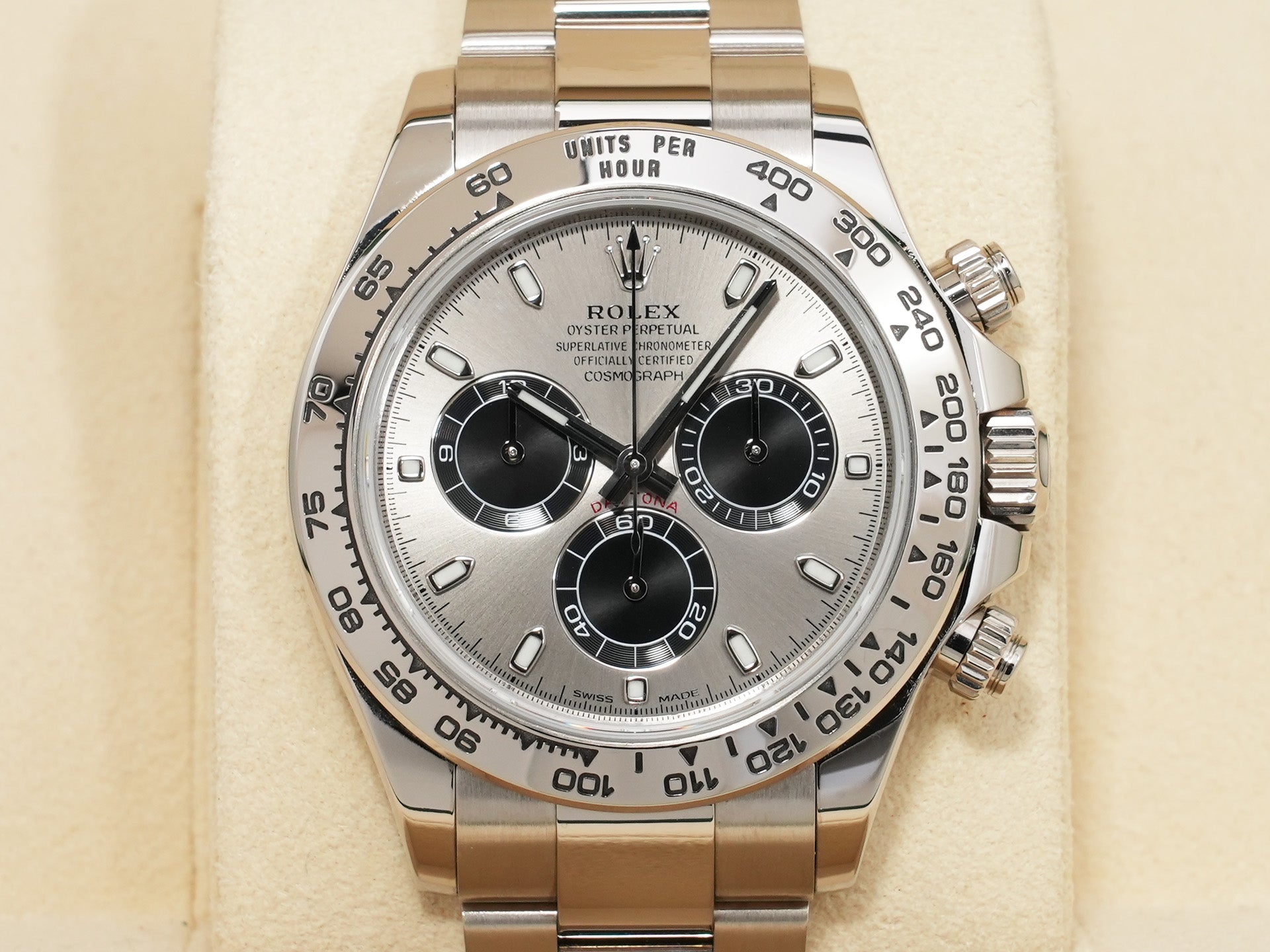 ロレックス デイトナ Ref.116509 ホワイトゴールド スチールxブラック文字盤 中古 z7gnu9ju