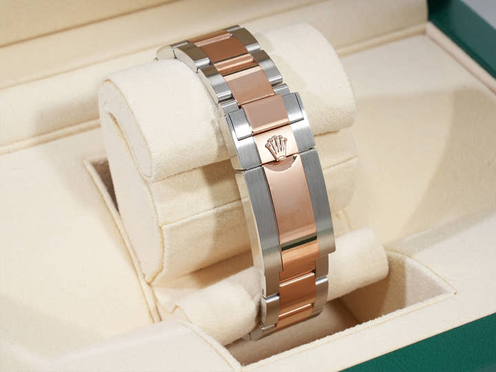 ROLEX Yacht-Master 40 Ref.116621 Stainless Steel/Everose Gold Chocolate Dial Unused vs9ggigb