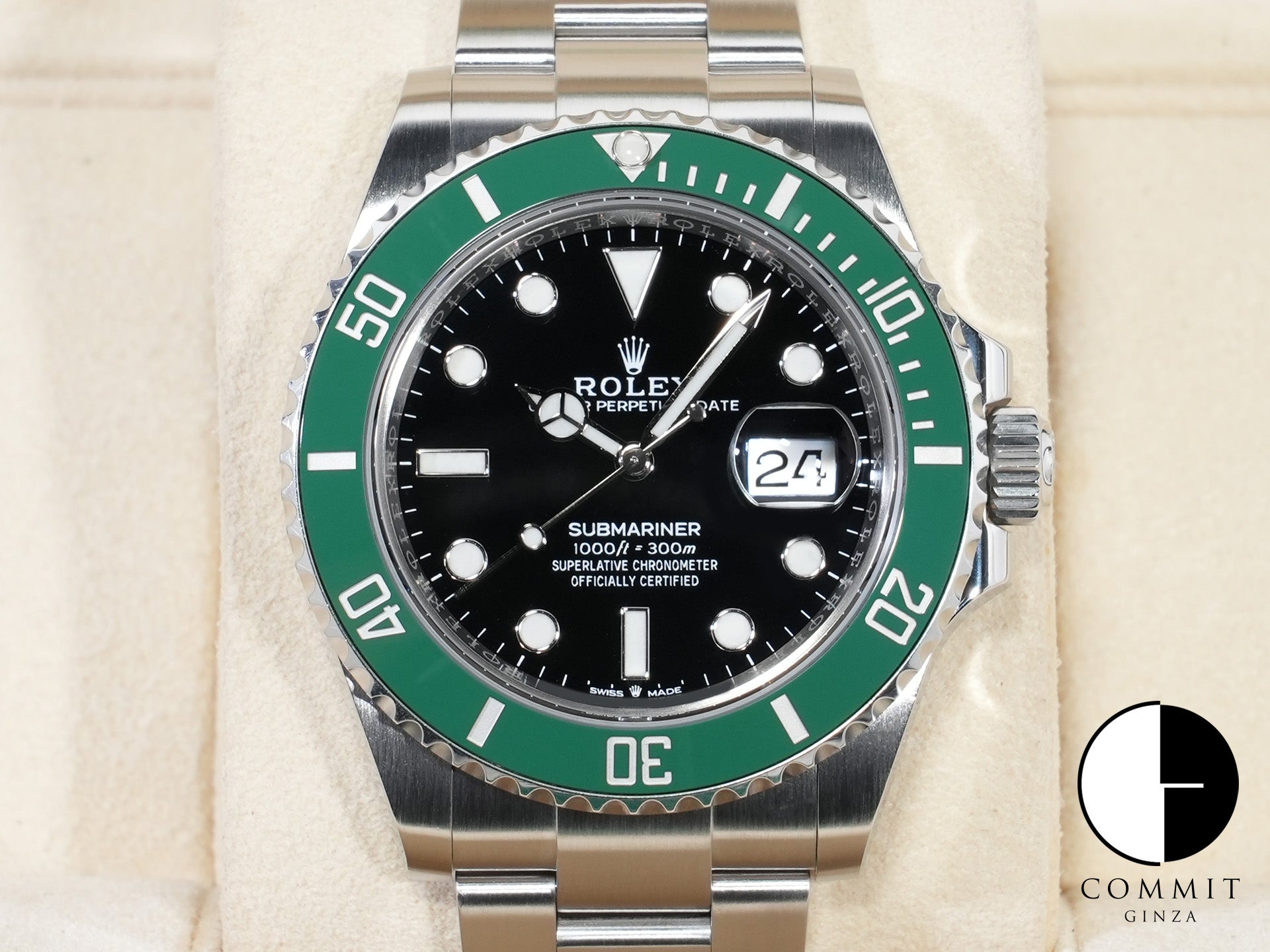 ロレックス サブマリーナー デイト Ref.126610LV ステンレススチール ブラック文字盤 美中古 vnjxjqcw