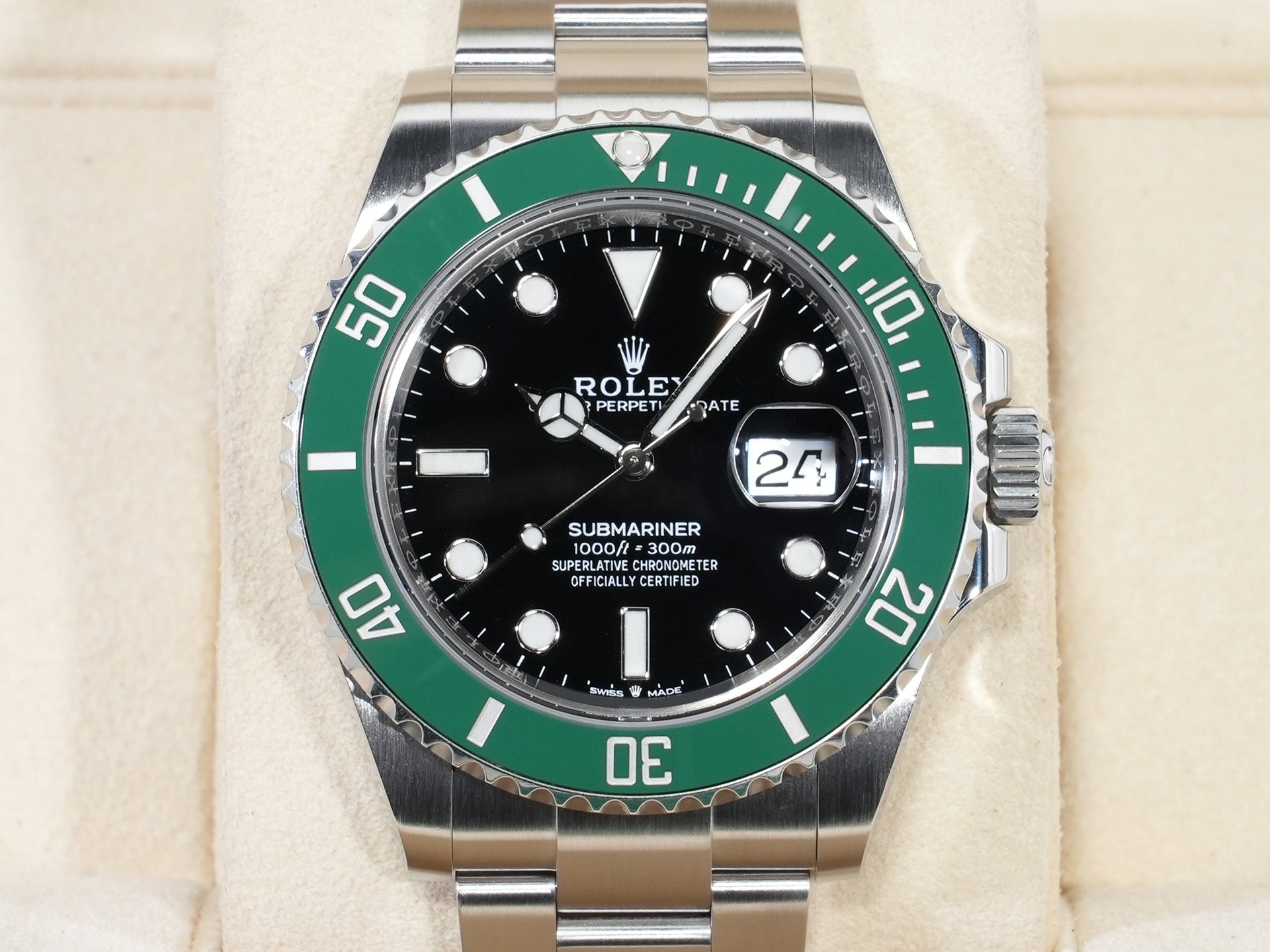 ロレックス サブマリーナー デイト Ref.126610LV ステンレススチール ブラック文字盤 美中古 vnjxjqcw