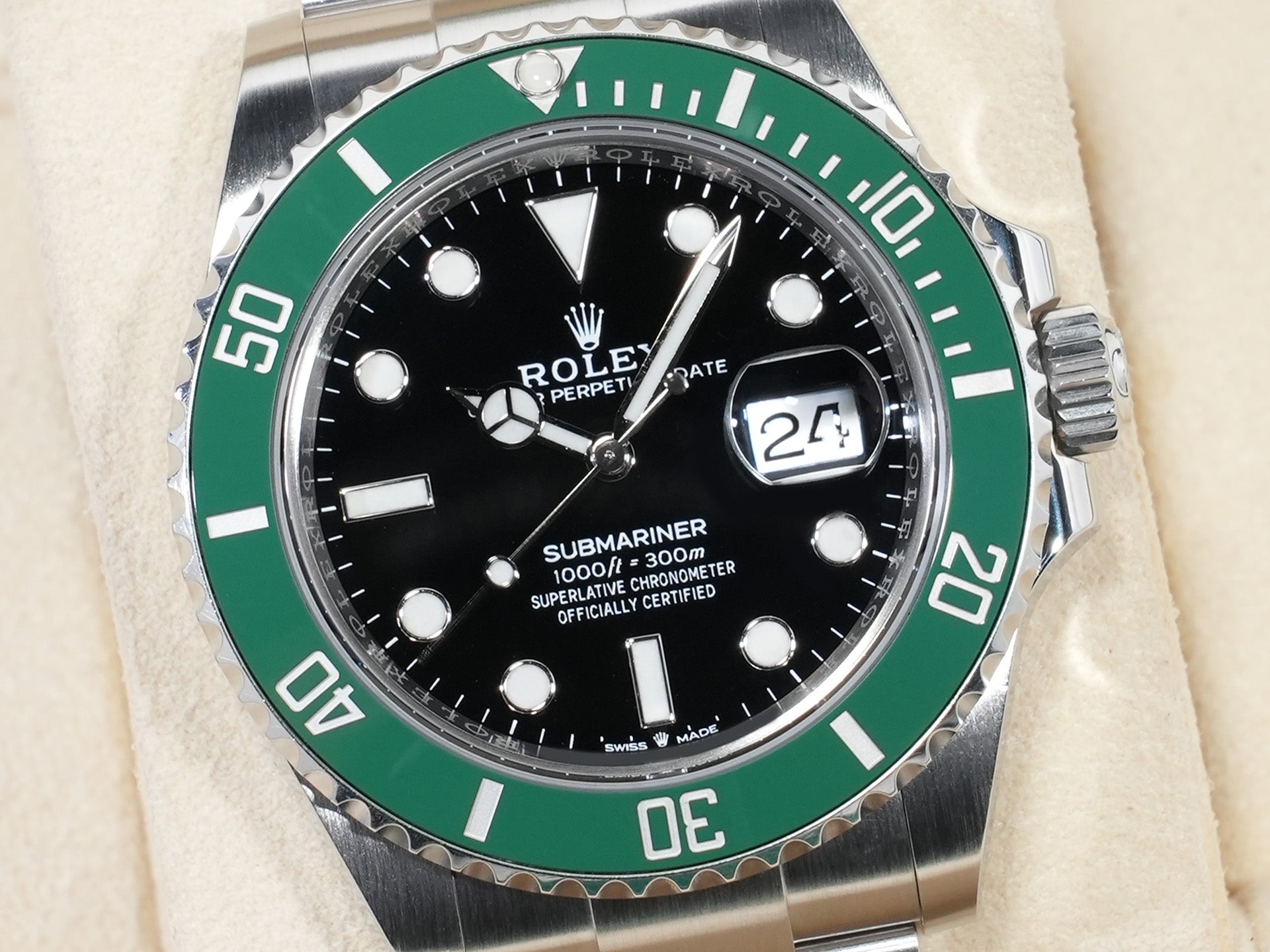 ロレックス サブマリーナー デイト Ref.126610LV ステンレススチール ブラック文字盤 美中古 vnjxjqcw
