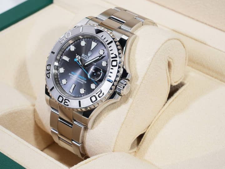 Rolex Yacht-Master 40 Ref. 126622 Stainless Steel/Platinum Slate Dial Excellent Condition n7nwy6fm
