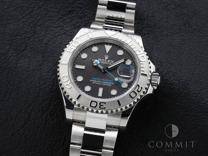 Rolex Yacht-Master 40 Ref. 126622 Stainless Steel/Platinum Slate Dial Excellent Condition n7nwy6fm