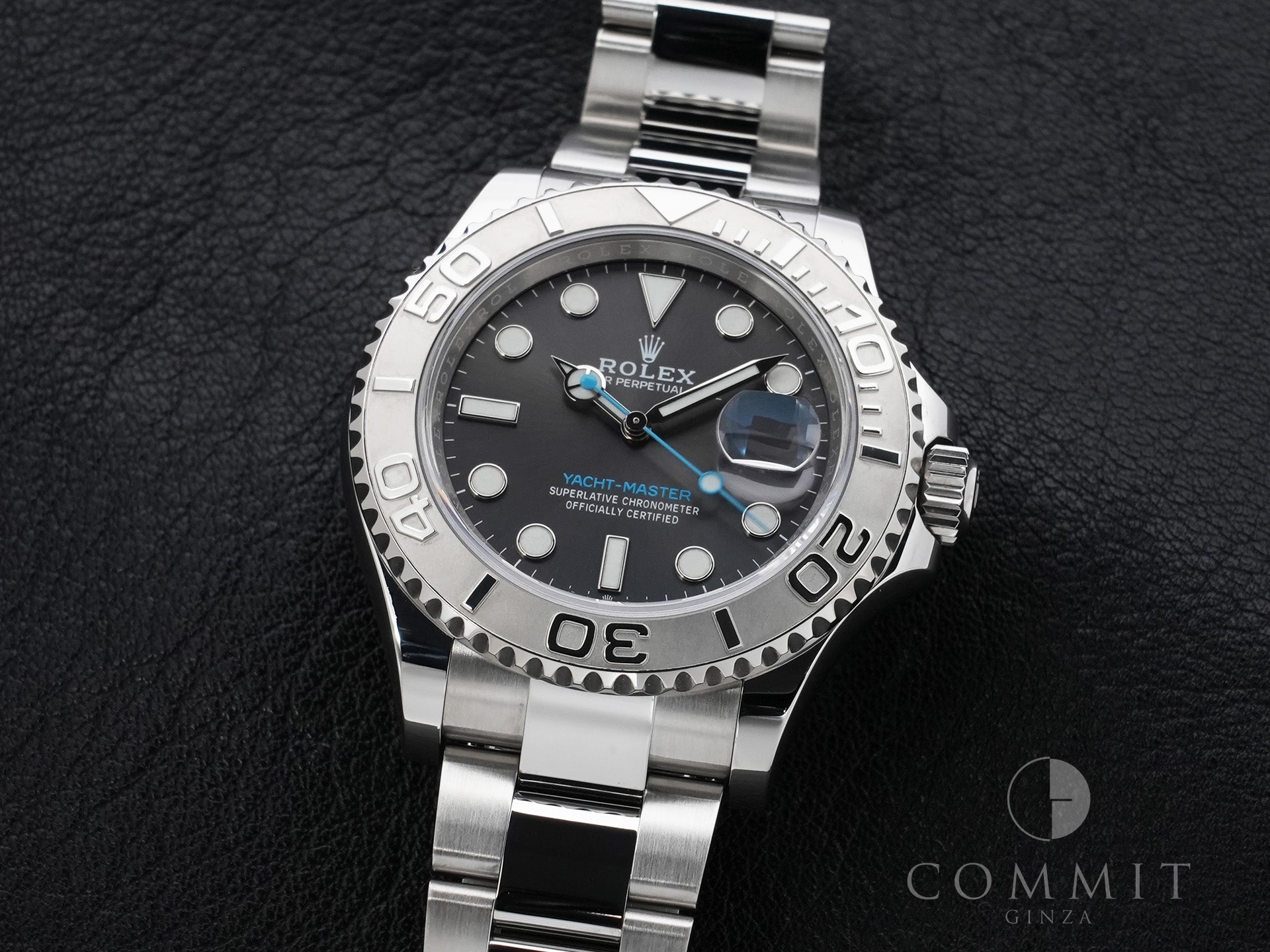 Rolex Yacht-Master 40 Ref. 126622 Stainless Steel/Platinum Slate Dial Excellent Condition n7nwy6fm