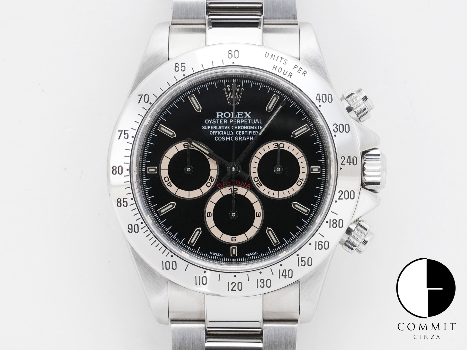 ロレックス デイトナ エルプリメロ Ref.16520 ステンレススチール ブラック文字盤 美中古 o6aovoty