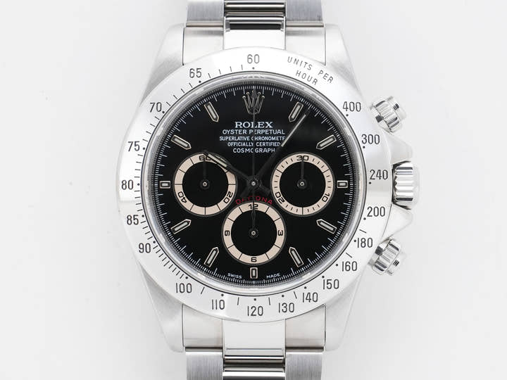 ロレックス デイトナ エルプリメロ Ref.16520 ステンレススチール ブラック文字盤 美中古 o6aovoty