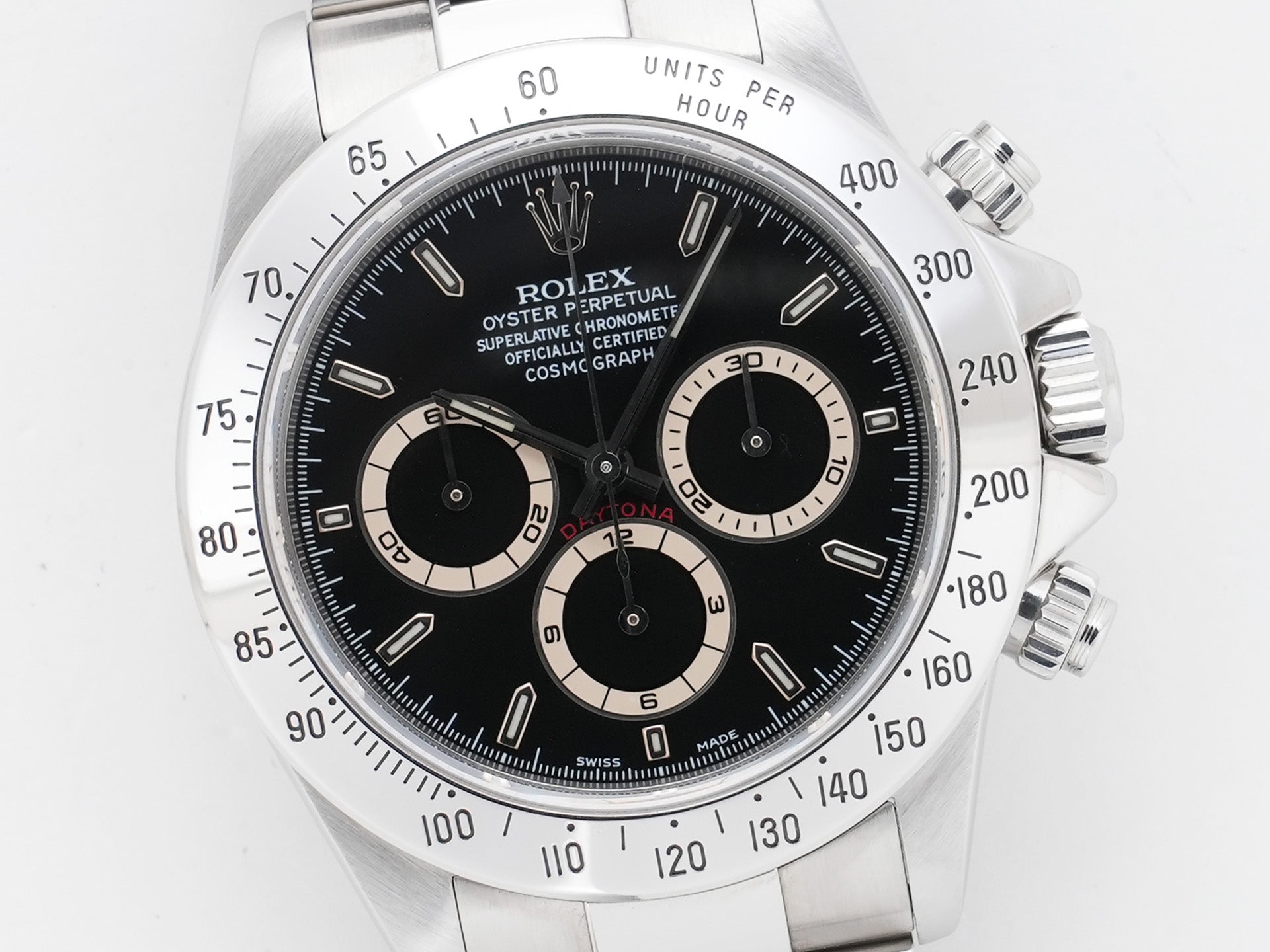 ロレックス デイトナ エルプリメロ Ref.16520 ステンレススチール ブラック文字盤 美中古 o6aovoty
