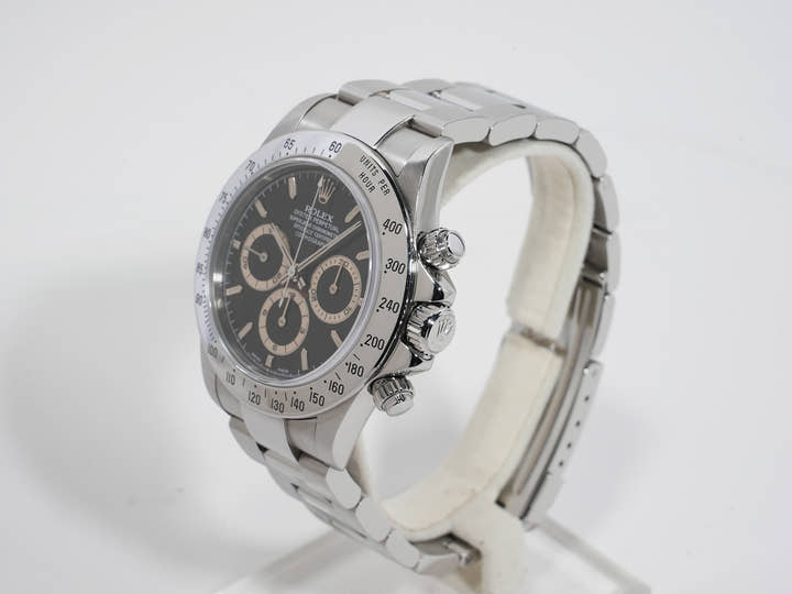 ロレックス デイトナ エルプリメロ Ref.16520 ステンレススチール ブラック文字盤 美中古 o6aovoty