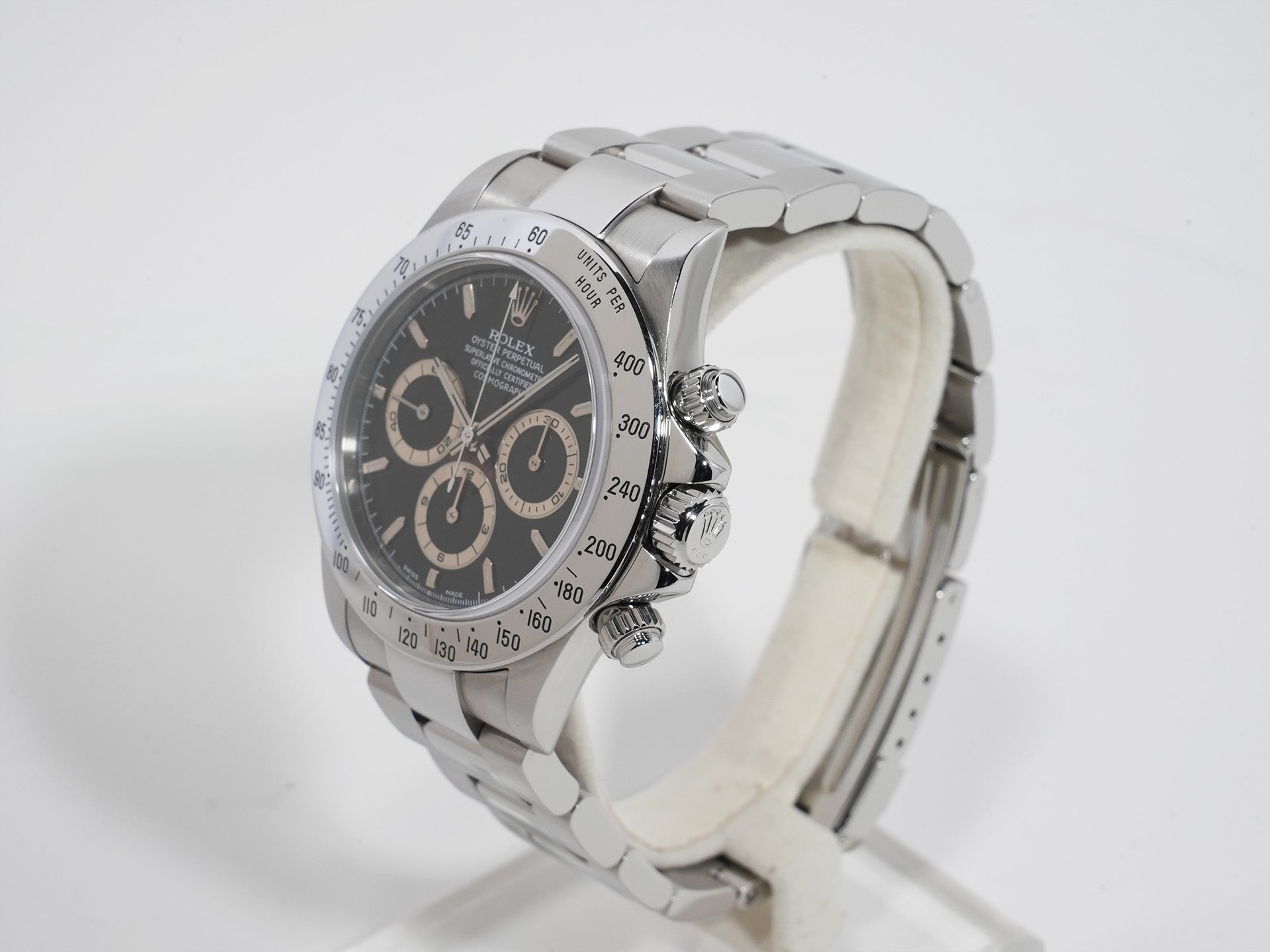 ロレックス デイトナ エルプリメロ Ref.16520 ステンレススチール ブラック文字盤 美中古 o6aovoty