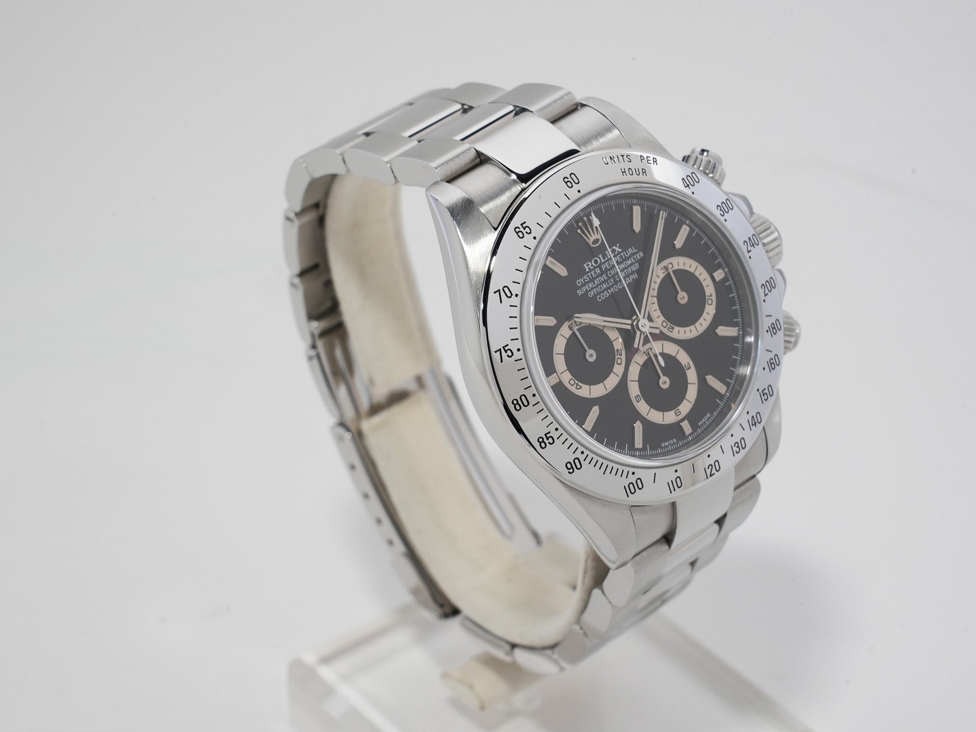 ロレックス デイトナ エルプリメロ Ref.16520 ステンレススチール ブラック文字盤 美中古 o6aovoty