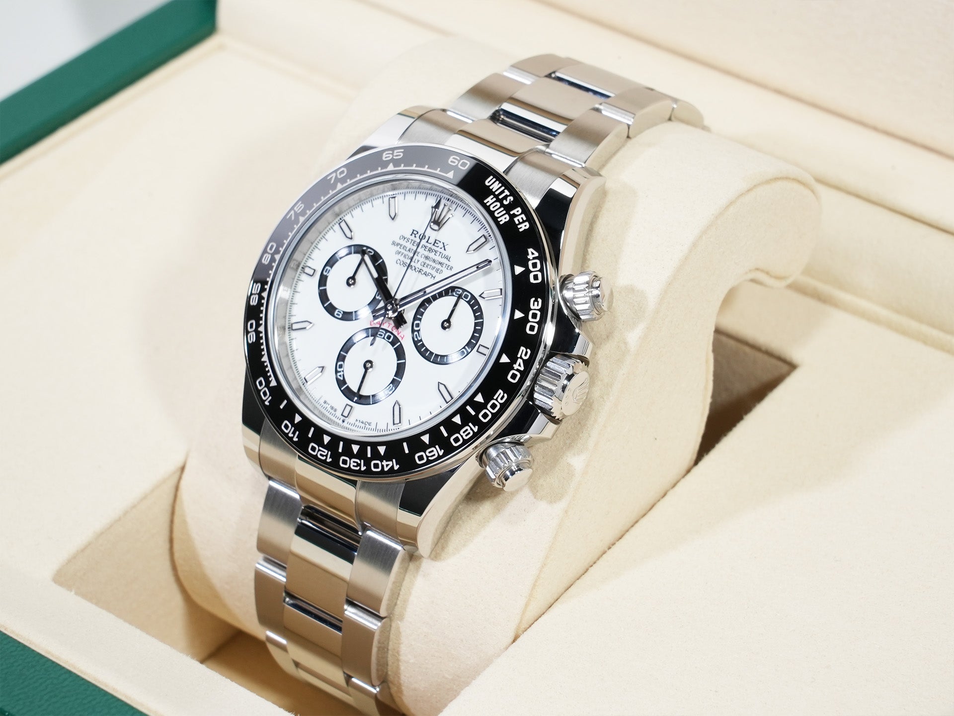 Rolex Daytona Ref. 126500LN Stainless Steel White Dial Unused ignjh5ei