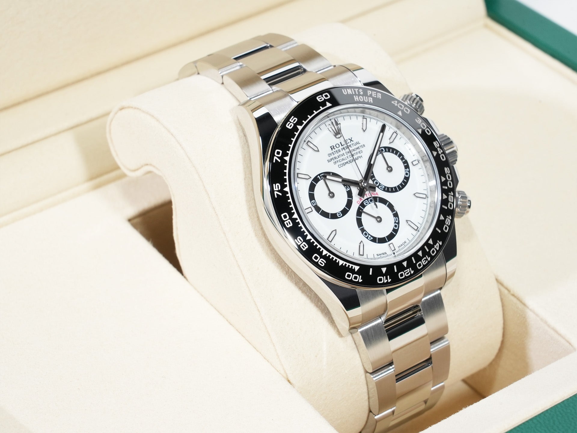 Rolex Daytona Ref. 126500LN Stainless Steel White Dial Unused ignjh5ei