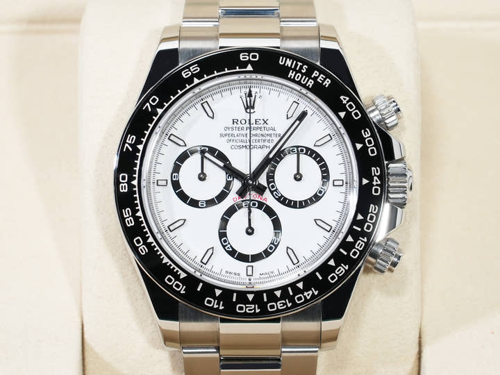 ロレックス デイトナ Ref.126500LN ステンレススチール ホワイト文字盤 美中古 z3isnutm