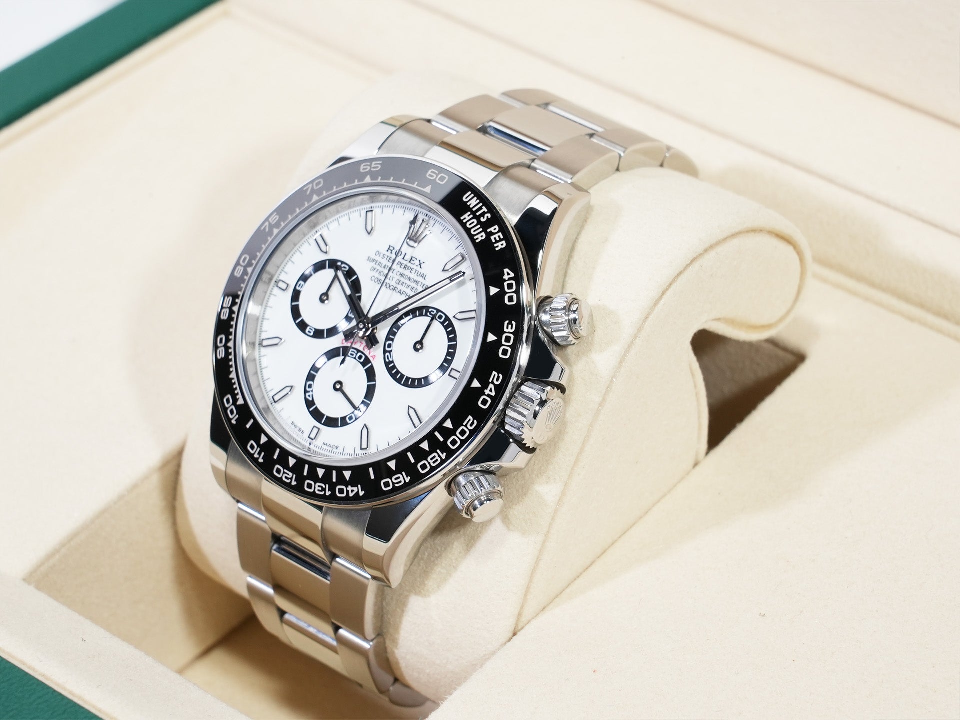 ロレックス デイトナ Ref.126500LN ステンレススチール ホワイト文字盤 美中古 z3isnutm