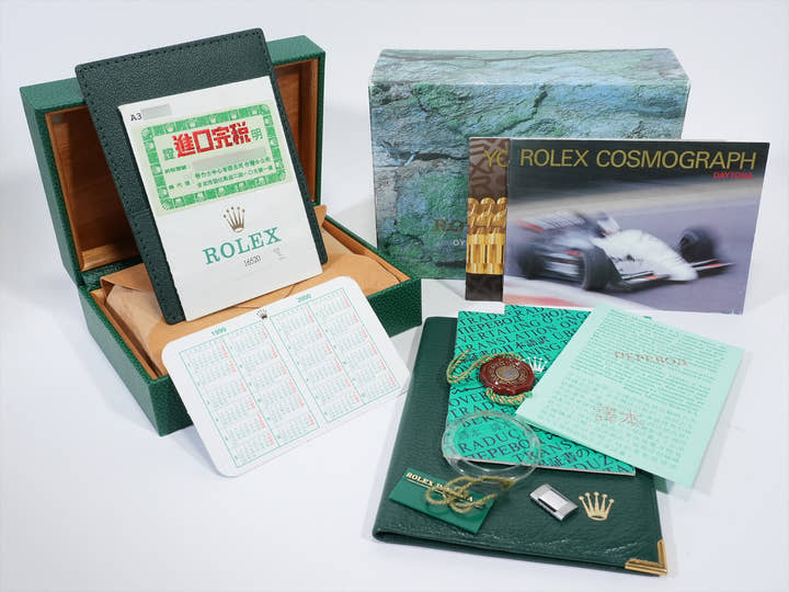 ROLEX Daytona El Primero Ref.16520 Stainless Steel Black Dial Excellent Condition 4bb724z4