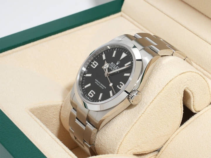 Rolex Explorer 40 Ref.224270 Stainless Steel Black Dial Oyster Bracelet Unused to85f5na
