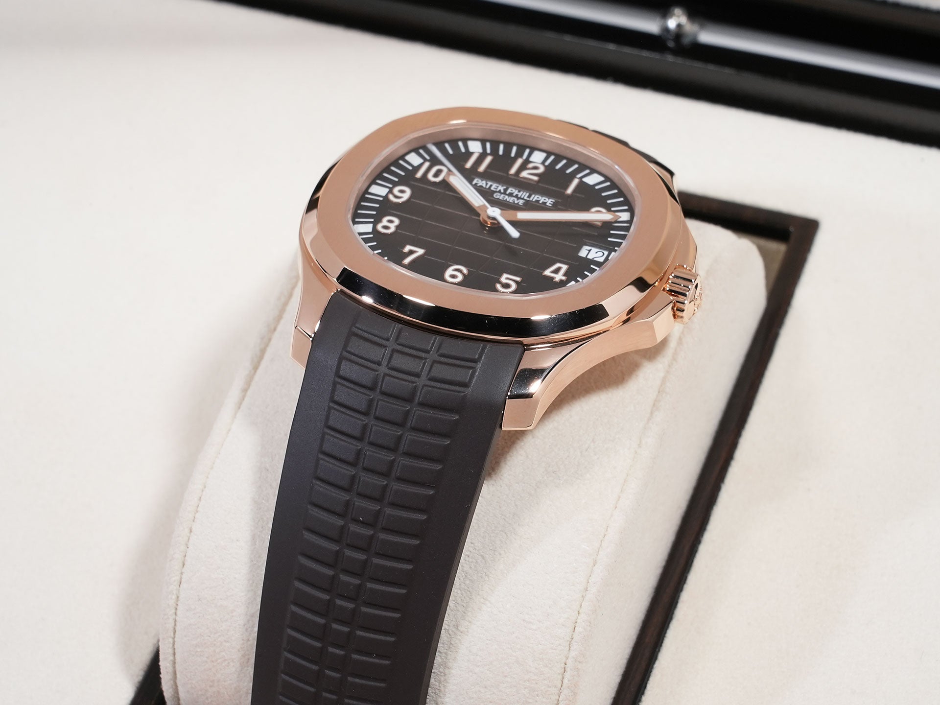 Patek Philippe Aquanaut Ref. 5167R-001 Rose Gold Brown Dial Excellent Condition 69emsa5e