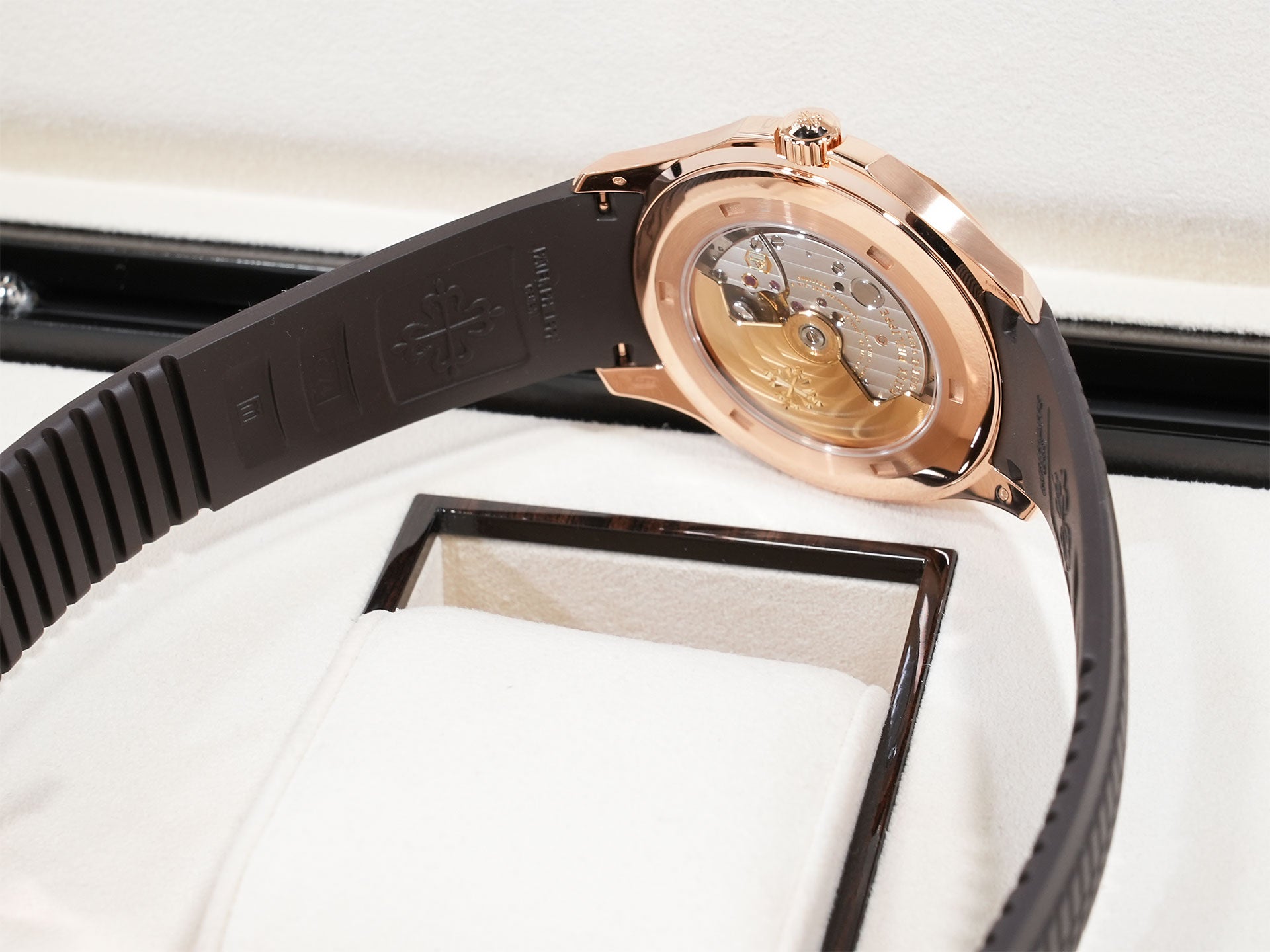 Patek Philippe Aquanaut Ref. 5167R-001 Rose Gold Brown Dial Excellent Condition 69emsa5e