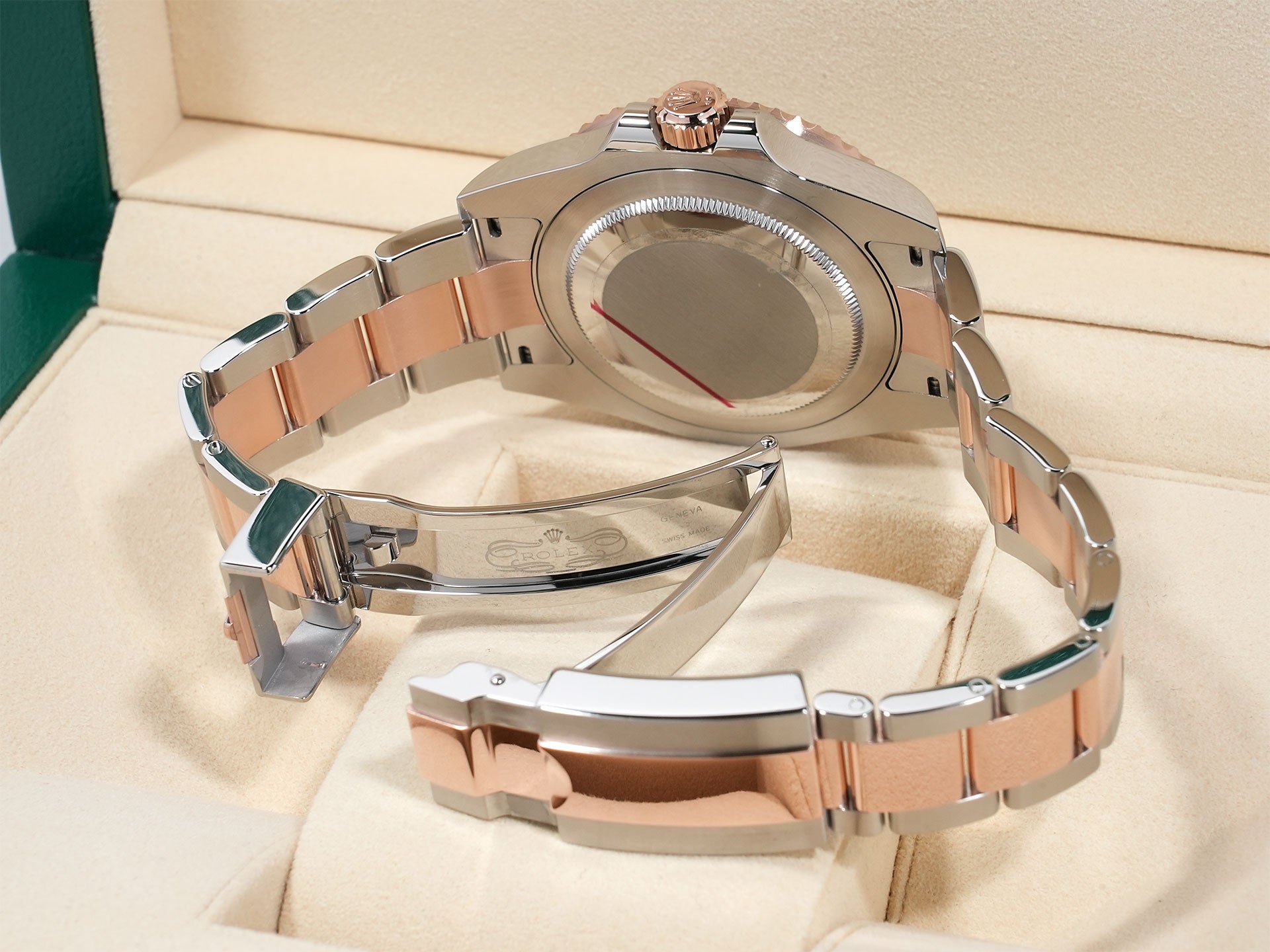 Rolex GMT-Master II Ref. 126711CHNR Stainless Steel/Everose Gold Black Dial Oyster Bracelet Excellent Condition 5s5x8o9b