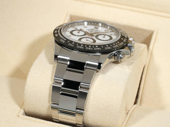 ロレックス デイトナ Ref.116500LN ステンレススチール ホワイト文字盤 美品 zgh7isr6