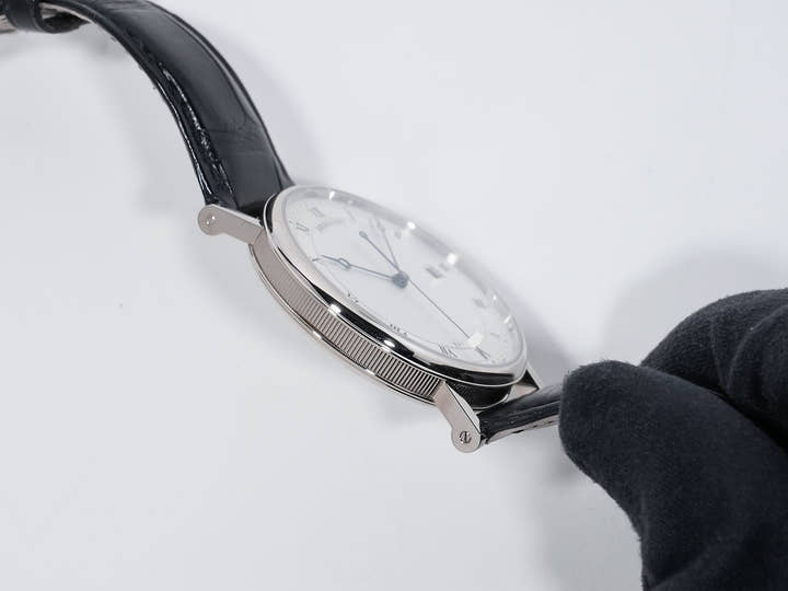 Breguet Classique Ref.5177BB/15/9V6 White Gold Silver/Guilloché Dial Excellent Used Condition u98v3mmr