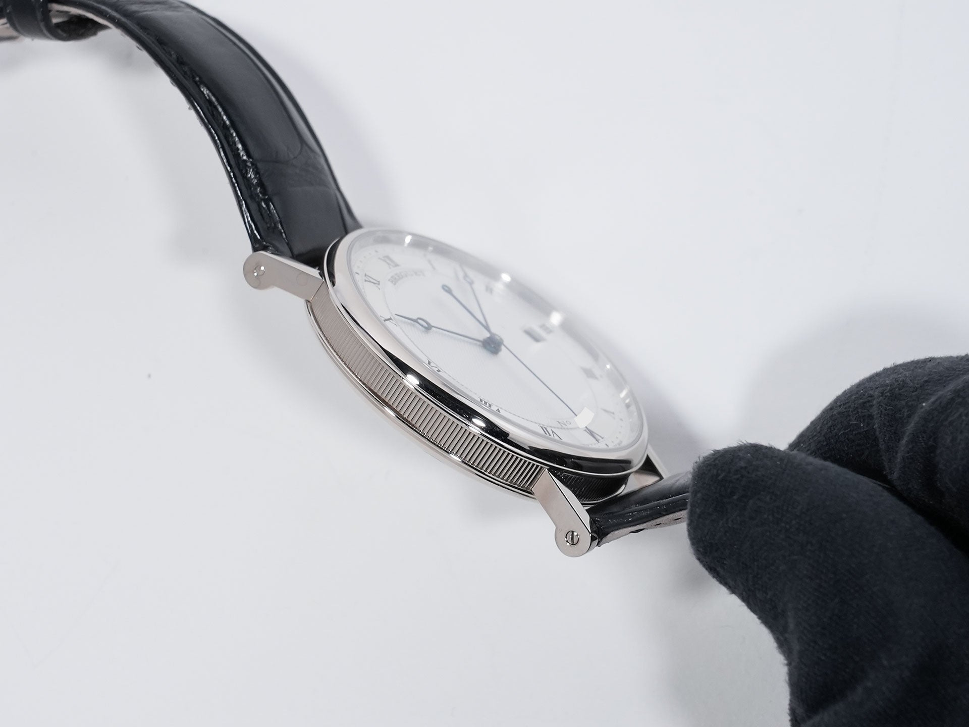 Breguet Classique Ref.5177BB/15/9V6 White Gold Silver/Guilloché Dial Excellent Used Condition u98v3mmr