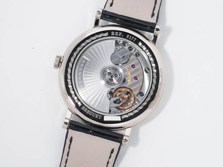 Breguet Classique Ref.5177BB/15/9V6 White Gold Silver/Guilloché Dial Excellent Used Condition u98v3mmr
