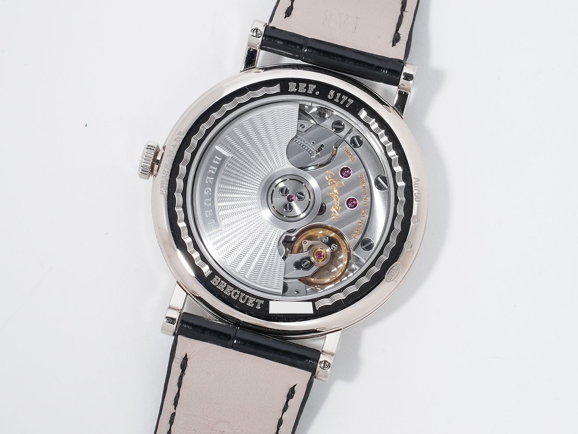 Breguet Classique Ref.5177BB/15/9V6 White Gold Silver/Guilloché Dial Excellent Used Condition u98v3mmr