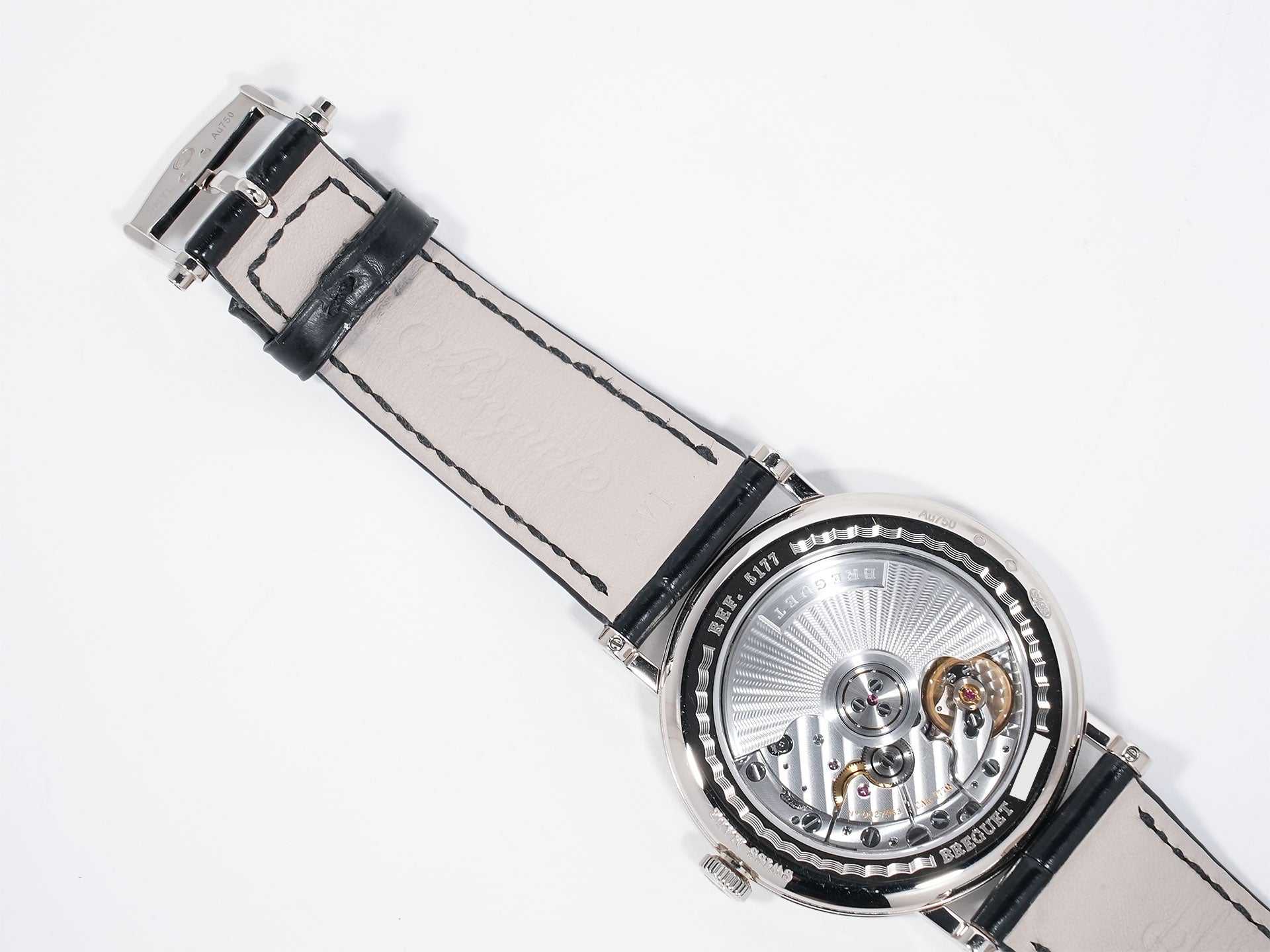 Breguet Classique Ref.5177BB/15/9V6 White Gold Silver/Guilloché Dial Excellent Used Condition u98v3mmr